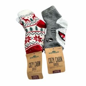 Northeast Outfitters - Kids Cozy Cabin Slippers - Size Youth (10K-4) -New W/Tags